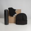 Набор подарочный GET WARM: перчатки, шапка, термос
