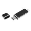 USB 2.0- флешка на 32 Гб компактной формы, черный/серебристый