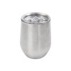 Вакуумная термокружка Sense, непротекаемая крышка, крафтовая упаковка, серебристый