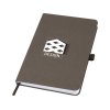 Блокнот Fabianna с мятой бумагой в твердой обложке, coffee brown