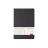 Ежедневник недатированный А5 Megapolis Nappa, черный