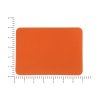 ПАТЧ ПРЯМОУГОЛНЫЙ soft-touch (оранжевый ) 5,0 х 7,0 см