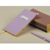 Еженедельник недатированный А6 Total beige с нашивкой, бежевый
