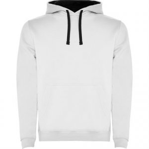 Толстовка URBAN мужская, БЕЛЫЙ/МОРСКОЙ СИНИЙ 3XL