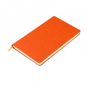 Блокнот A5 "Molto" c линованными страницами, оранжевый
