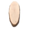 Oval wooden board with bark, ELLWOOD RUNDAM