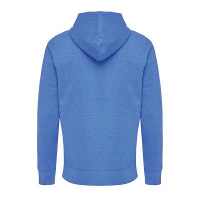 Худи на молнии Iqoniq Abisko из переработанного хлопка, унисекс, 340 г/м²