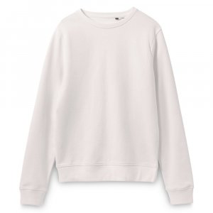 Свитшот унисекс BNC Inspire (Organic), молочно-белый Свитшот унисекс BNC Inspire (Organic), молочно-белый