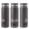 Термобутылка вакуумная герметичная Allegra, серая
