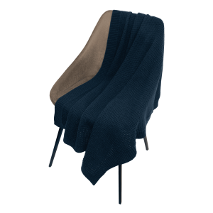 Плед Malta Soft вязаный, 160*90 см, синий Плед Malta Soft вязаный, 160*90 см, синий