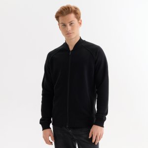 Толстовка на молнии унисекс TORRES NEO, черная Толстовка на молнии унисекс TORRES NEO, черная