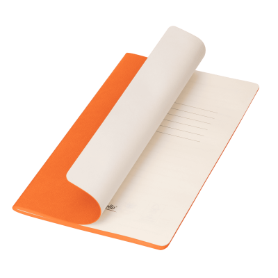 Блокнот Corsa slim, оранжевый