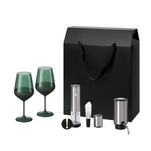 Подарочный набор Emerald, Vintaro, Dante (2 бокала + набор для вина + аэратор) Подарочный набор Emerald, Vintaro, Dante (2 бокала + набор для вина + аэратор)