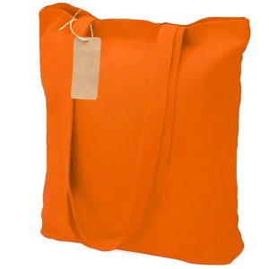 Cумка хозяйственная Bagsy easy To Go 105 г/м2, оранжевая