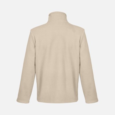 Куртка флисовая унисекс Nitro, серо-бежевая