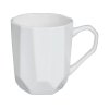 Кружка с гранями Amery, 310мл, белый глянцевый
