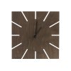Часы деревянные Olafur квадратные, 28 см, шоколадный Часы деревянные Olafur квадратные, 28 см, шоколадный