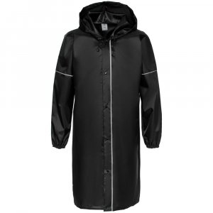 Дождевик со светоотражающими элементами Rainman Blink, черный Дождевик со светоотражающими элементами Rainman Blink, черный
