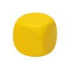 Антистресс Кубик, желтый