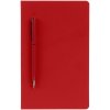 Ежедневник Magnet Shall с ручкой, красный