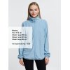 Куртка флисовая унисекс Fliska, голубая