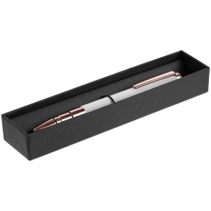 Ручка шариковая Kugel Rosegold, белая Ручка шариковая Kugel Rosegold, белая