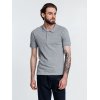 Рубашка поло мужская Adam, серый меланж