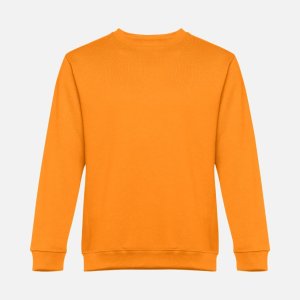 Свитшот унисекс Delta, оранжевый