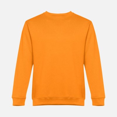 Свитшот унисекс Delta, оранжевый