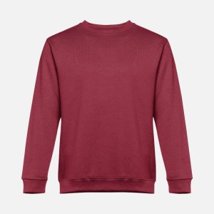 Свитшот унисекс Delta, бордовый