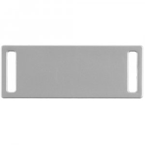 Шильдик металлический Kova, серебристый