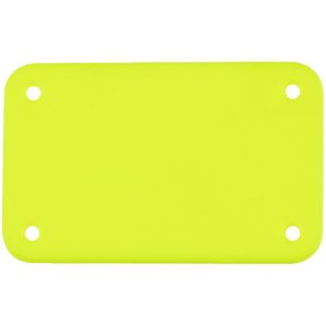 Лейбл из ПВХ Kreta, S, желтый неон Лейбл из ПВХ Kreta, S, желтый неон