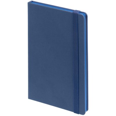 Блокнот Shall, синий, с белой бумагой