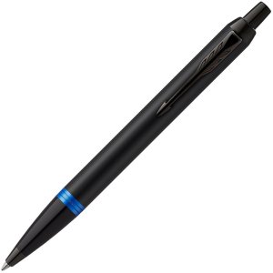 Ручка шариковая Parker IM Professionals Marine Blue BT, черная с синим Ручка шариковая Parker IM Professionals Marine Blue BT, черная с синим