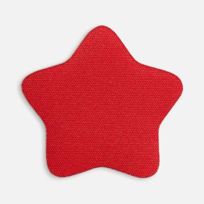 Наклейка тканевая Lunga Bial, M, красная