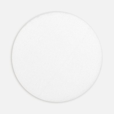 Наклейка тканевая Lunga Round, M, белая