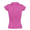 Рубашка поло женская без пуговиц Pretty 220, ярко-розовая