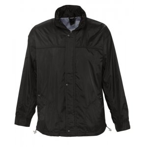 Ветровка мужская Mistral 210, черная Ветровка мужская Mistral 210, черная