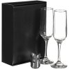 Набор для шампанского Isabella, в черной упаковке Набор для шампанского Isabella, в черной упаковке