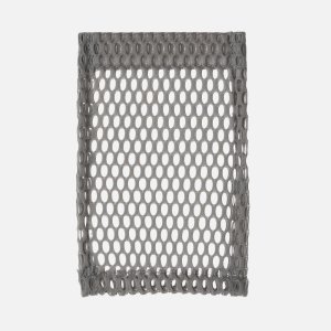 Карман из крупной сетки Pose, серый