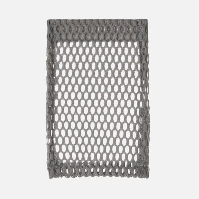 Карман из крупной сетки Pose, серый