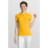 Рубашка поло женская People 210, желтая