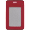 Чехол для пропуска Shall Simple, красный Чехол для пропуска Shall Simple, красный