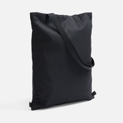 Шопер B3, черный с черными ручками