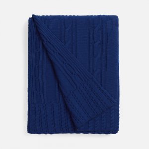 Плед Remitti, темно-синий (кобальт) Плед Remitti, темно-синий (кобальт)