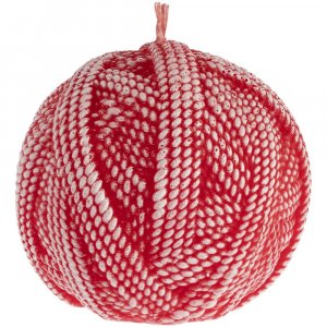 Свеча Kniteam, клубок, красный Свеча Kniteam, клубок, красный