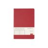 Ежедневник недатированный А5 Megapolis Nappa, бордовый