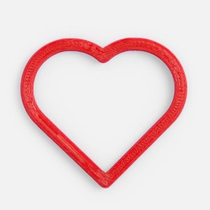 Подвеска Contour, 3D-печать на заказ, сердце