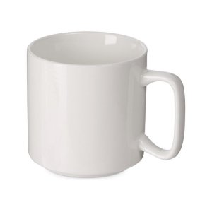 Кружка Kos, 370 мл, белый, с квадратной ручкой Кружка Kos, 370 мл, белый, с квадратной ручкой