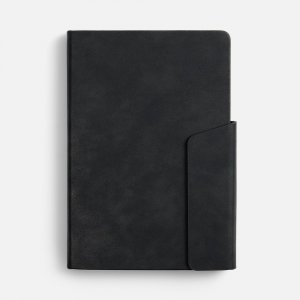Ежедневник Leadmark, недатированный, черный